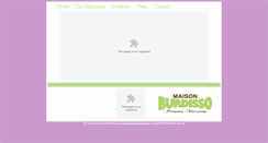 Desktop Screenshot of maisonburdisso.com