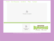 Tablet Screenshot of maisonburdisso.com